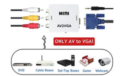 CONVERTIDOR DE RCA A VGA