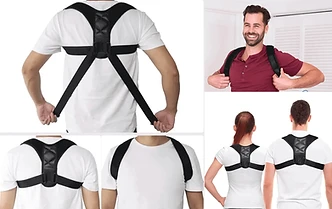FAJA DE POSTURA NEGRA UNISEX